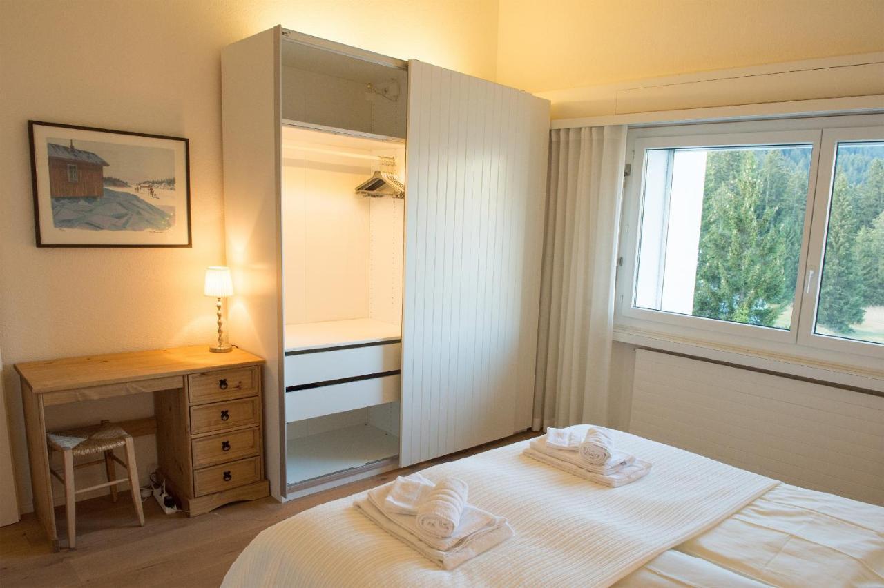Flat La Riva 111 With Pool-Lenzerheide Apartment Ngoại thất bức ảnh